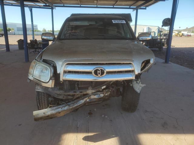 5TBET34175S491892 - 2005 TOYOTA TUNDRA DOUBLE CAB SR5 TAN photo 5