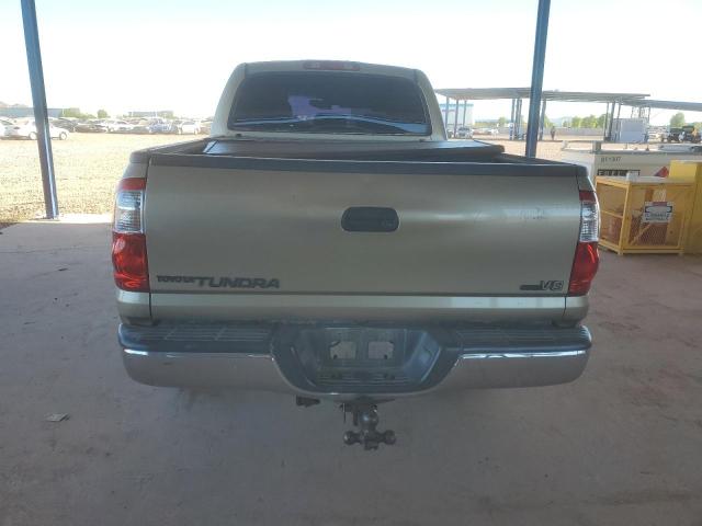 5TBET34175S491892 - 2005 TOYOTA TUNDRA DOUBLE CAB SR5 TAN photo 6