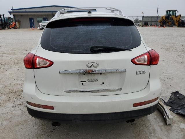 JN1AJ0HR5BM850239 - 2011 INFINITI EX35 BASE WHITE photo 6