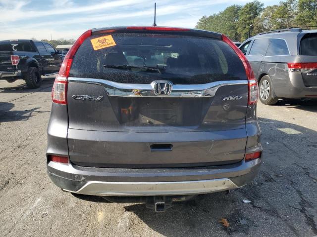 2HKRM4H54GH681117 - 2016 HONDA CR-V EX GRAY photo 6