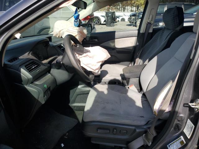 2HKRM4H54GH681117 - 2016 HONDA CR-V EX GRAY photo 7