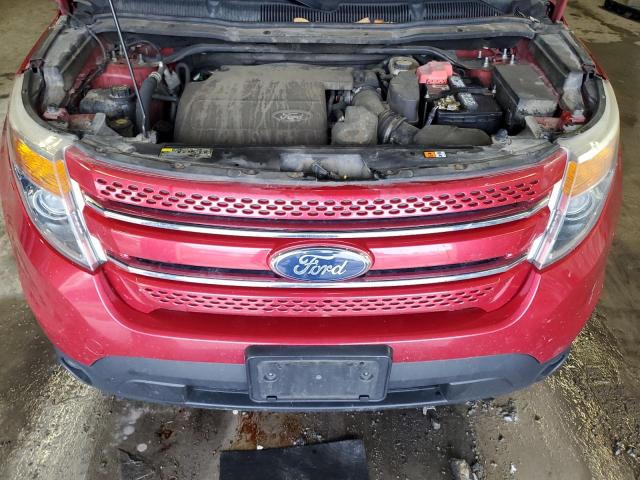 1FMHK8F84BGA17771 - 2011 FORD EXPLORER LIMITED Красный фото 12