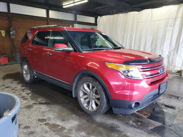 1FMHK8F84BGA17771 - 2011 FORD EXPLORER LIMITED Красный фото 4