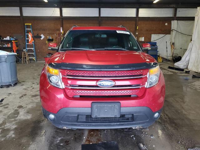 1FMHK8F84BGA17771 - 2011 FORD EXPLORER LIMITED Красный фото 5