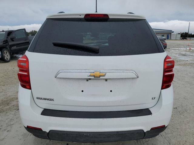 2GNALCEK7H6225405 - 2017 CHEVROLET EQUINOX LT WHITE photo 6