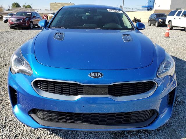 KNAE15LA7J6017636 - 2018 KIA STINGER BLUE photo 5