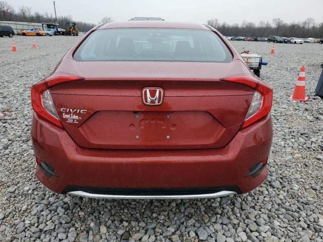 2HGFC2F6XMH534599 - 2021 HONDA CIVIC LX RED photo 6