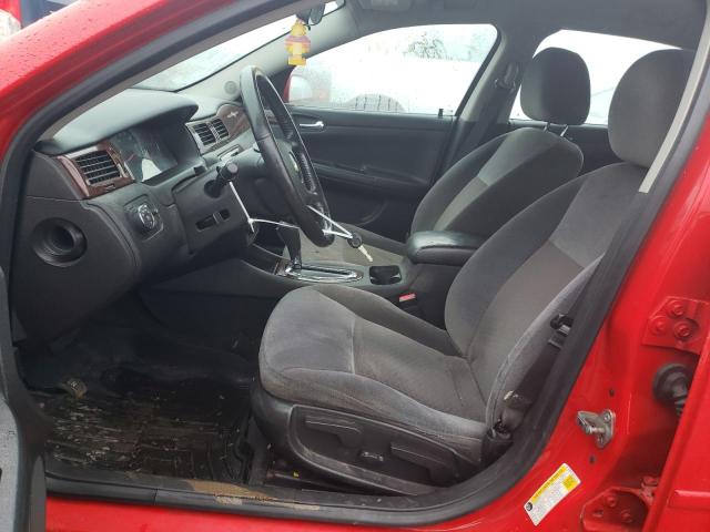 2G1WG5EK3B1277772 - 2011 CHEVROLET IMPALA LT RED photo 7