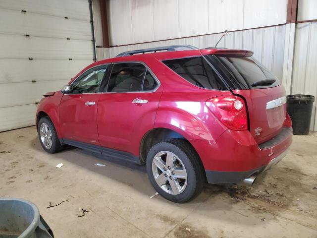 2GNFLHE33F6335215 - 2015 CHEVROLET EQUINOX LTZ RED photo 2