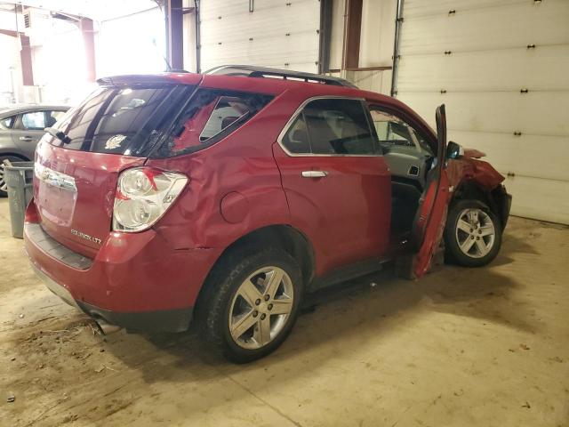 2GNFLHE33F6335215 - 2015 CHEVROLET EQUINOX LTZ RED photo 3