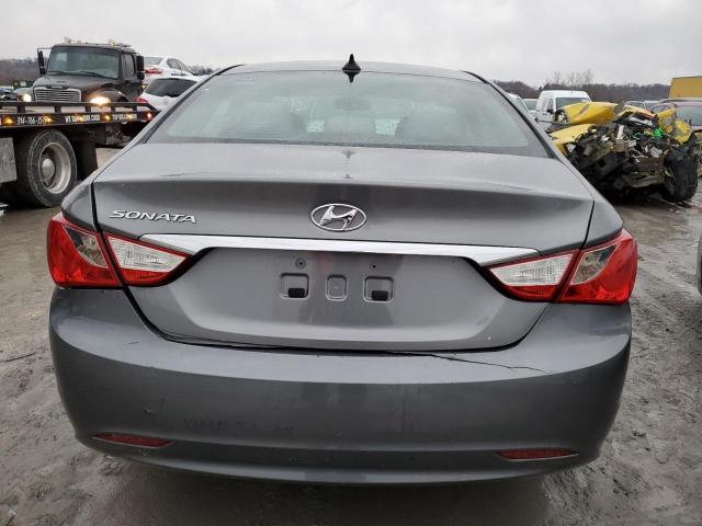 5NPEB4AC6CH482982 - 2012 HYUNDAI SONATA GLS GRAY photo 6