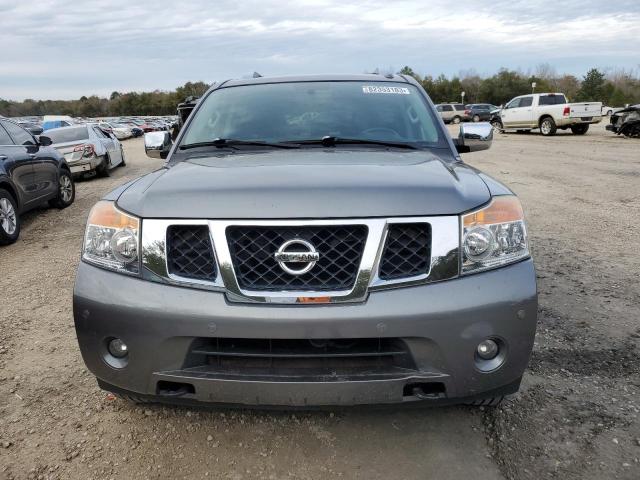 5N1BA0ND2FN613987 - 2015 NISSAN ARMADA SV GRAY photo 5