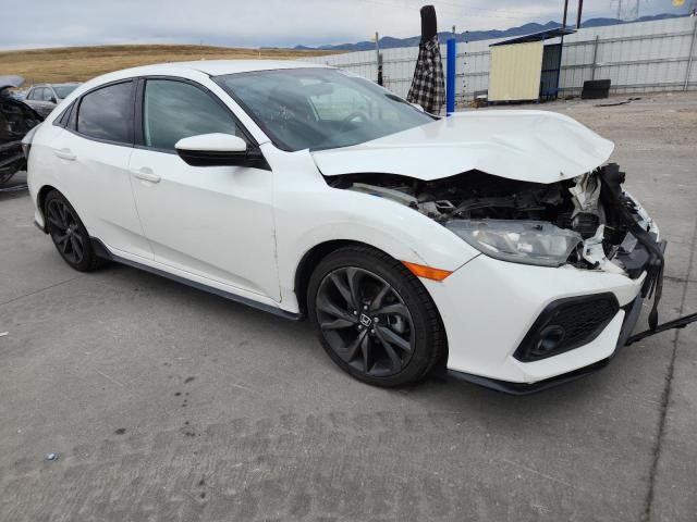 SHHFK7G43JU205349 - 2018 HONDA CIVIC SPORT Ақ фото 4