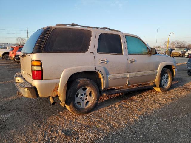 1GNEK13Z84J205380 - 2004 CHEVROLET TAHOE K1500 TAN photo 3