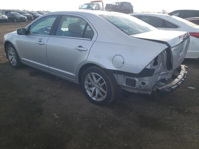 3FAHP0JA2BR150447 - 2011 FORD FUSION SEL SILVER photo 2