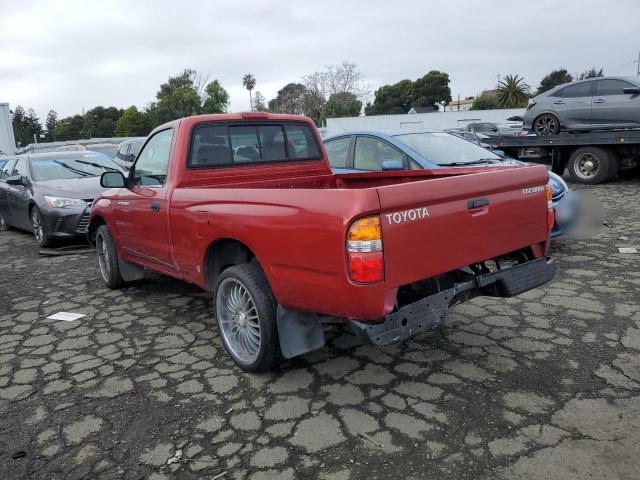 5TENL42N44Z439107 - 2004 TOYOTA TACOMA RED photo 2