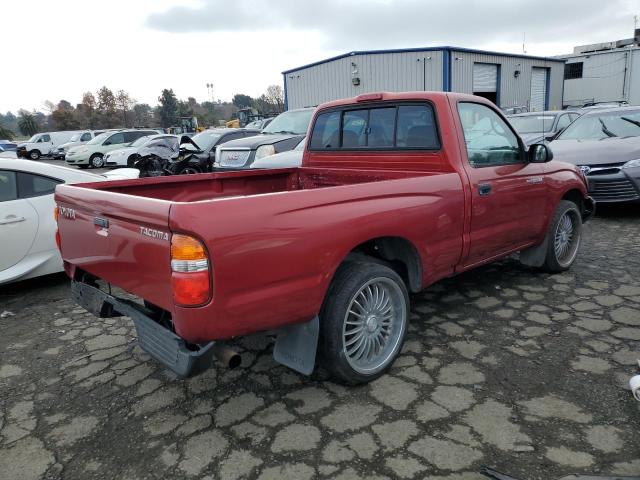 5TENL42N44Z439107 - 2004 TOYOTA TACOMA RED photo 3