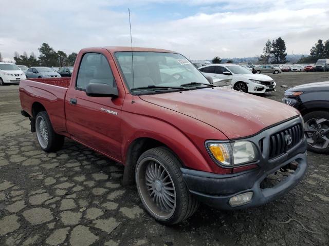 5TENL42N44Z439107 - 2004 TOYOTA TACOMA RED photo 4