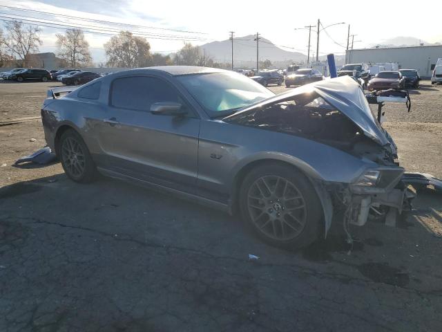 1ZVBP8AM0E5280787 - 2014 FORD MUSTANG GRAY photo 4