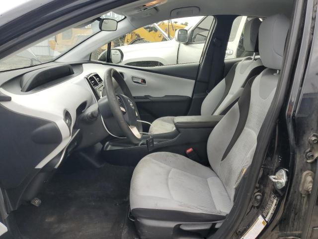 JTDKBRFU3H3034994 - 2017 TOYOTA PRIUS შავი ფოტო 7