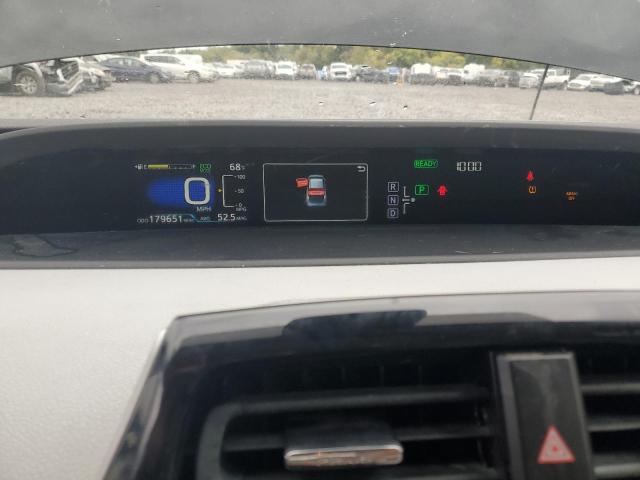 JTDKBRFU3H3034994 - 2017 TOYOTA PRIUS შავი ფოტო 9