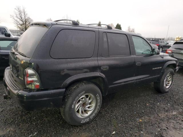 1B4HS28NXYF138031 - 2000 DODGE DURANGO BLACK photo 3