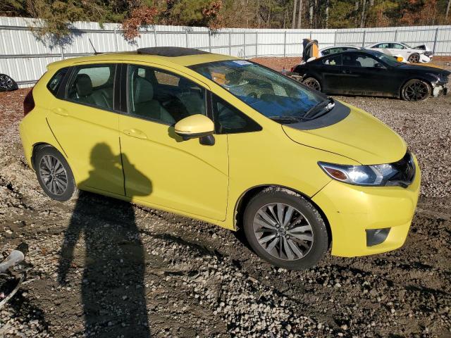 3HGGK5H94GM701724 - 2016 HONDA FIT EX YELLOW photo 4