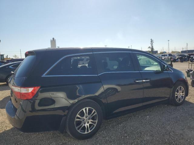 5FNRL5H66BB090392 - 2011 HONDA ODYSSEY EXL BLACK photo 3