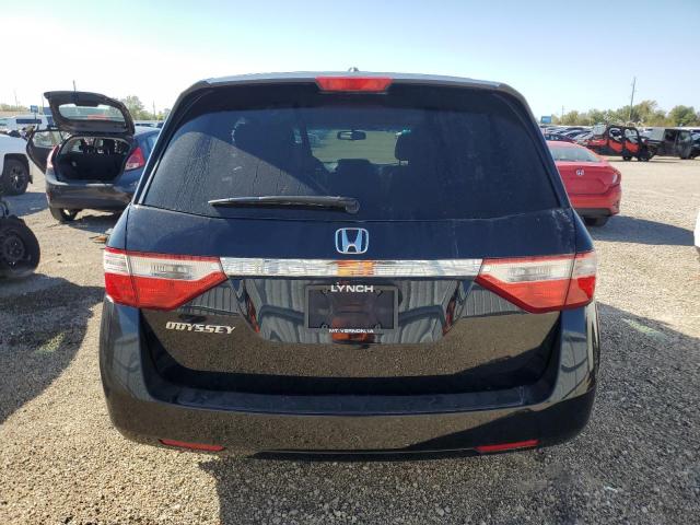 5FNRL5H66BB090392 - 2011 HONDA ODYSSEY EXL BLACK photo 6