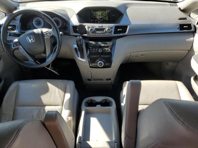 5FNRL5H66BB090392 - 2011 HONDA ODYSSEY EXL BLACK photo 8