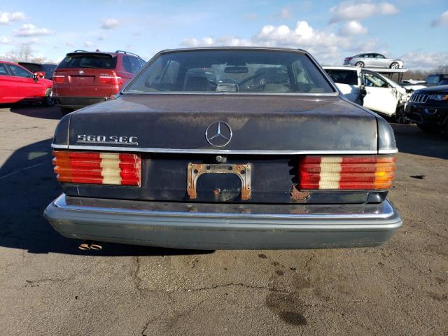 WDBCA45D8HA328672 - 1987 MERCEDES-BENZ 560 SEC BLUE photo 6