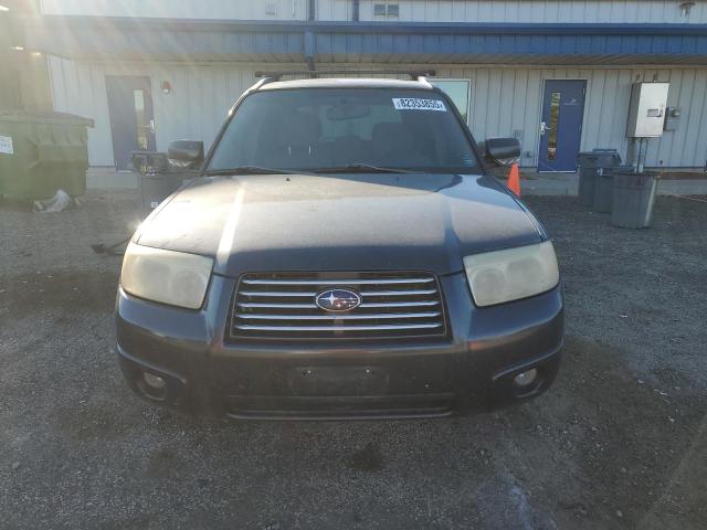 JF1SG656X8G708592 - 2008 SUBARU FORESTER 2.5X PREMIUM ნაცრისფერი ფოტო 5