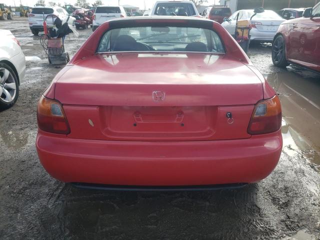 JHMEG1240SS006054 - 1995 HONDA CIVIC DEL SOL S RED photo 6