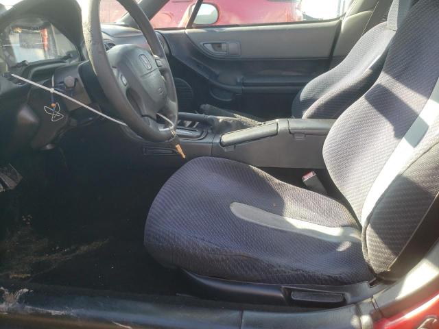 JHMEG1240SS006054 - 1995 HONDA CIVIC DEL SOL S RED photo 7
