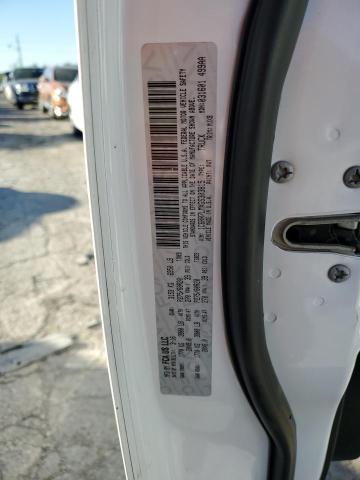 1C6RR7LMXGS303815 - 2016 RAM 1500 SLT WHITE photo 12