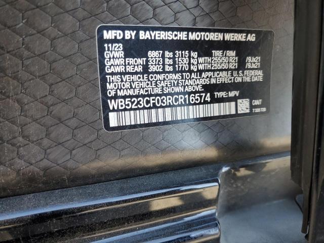 WB523CF03RCR16574 - 2024 BMW IX XDRIVE50 Boz foto 14