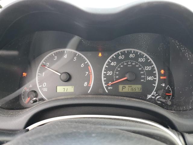 5YFBU4EE0DP220646 - 2013 TOYOTA COROLLA BASE WHITE photo 9