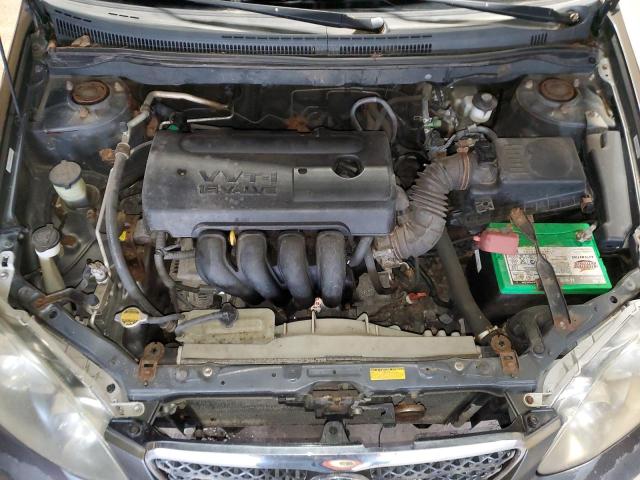 1NXBR32E45Z428867 - 2005 TOYOTA COROLLA CE GRAY photo 11