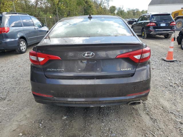 5NPE24AF8FH146815 - 2015 HYUNDAI SONATA SE BROWN photo 6