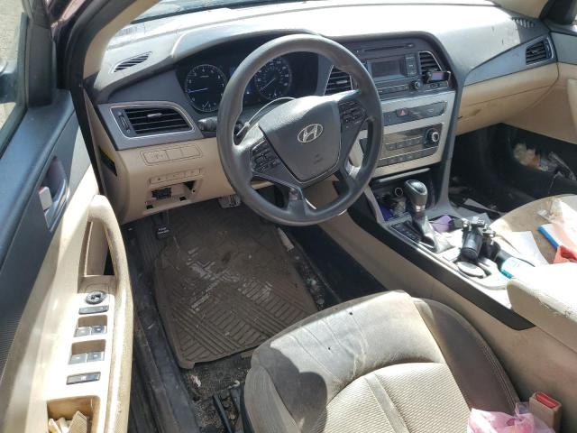 5NPE24AF8FH146815 - 2015 HYUNDAI SONATA SE BROWN photo 8