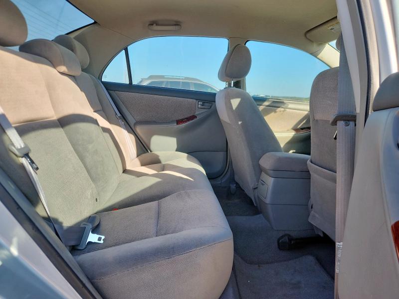 1NXBR32E66Z696269 - 2006 TOYOTA COROLLA CE Plata foto 10