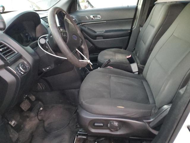1FM5K8AR3GGB65405 - 2016 FORD EXPLORER POLICE INTERCEPTOR Blanc photo 7