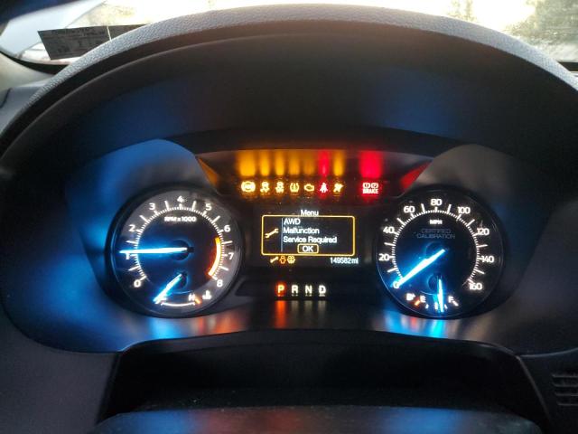 1FM5K8AR3GGB65405 - 2016 FORD EXPLORER POLICE INTERCEPTOR Blanc photo 9