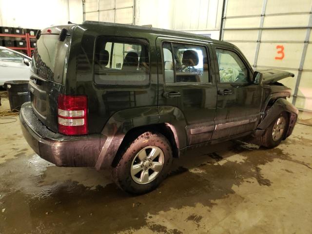 1J4PN2GK7BW565312 - 2011 JEEP LIBERTY SPORT GREEN photo 3