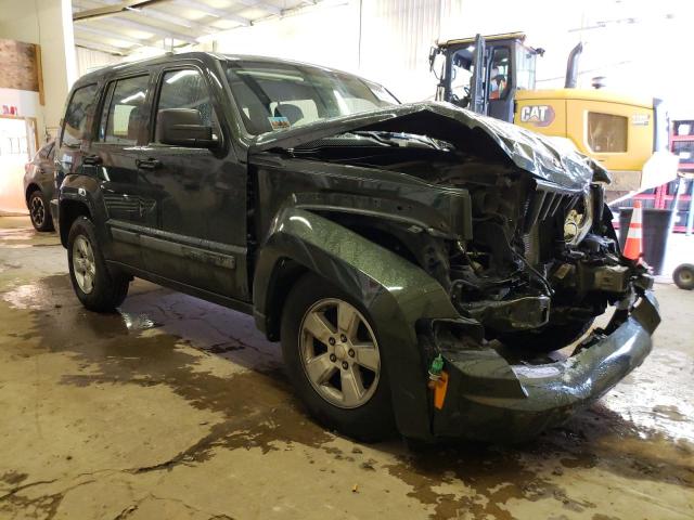 1J4PN2GK7BW565312 - 2011 JEEP LIBERTY SPORT GREEN photo 4