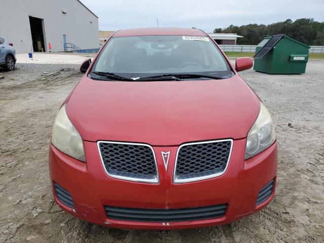 5Y2SP6E85AZ414605 - 2010 PONTIAC VIBE RED photo 5