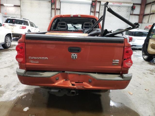 1D7HW78N48S568056 - 2008 DODGE DAKOTA TRX ORANGE photo 6