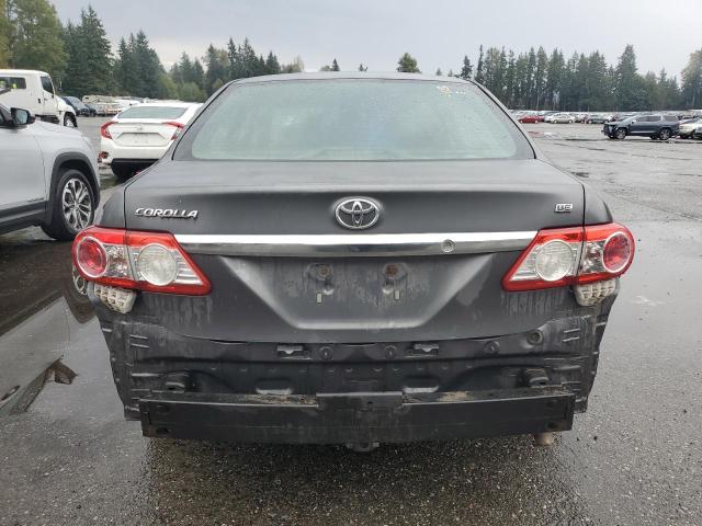 2T1BU4EEXDC980308 - 2013 TOYOTA COROLLA BASE Серый фото 6