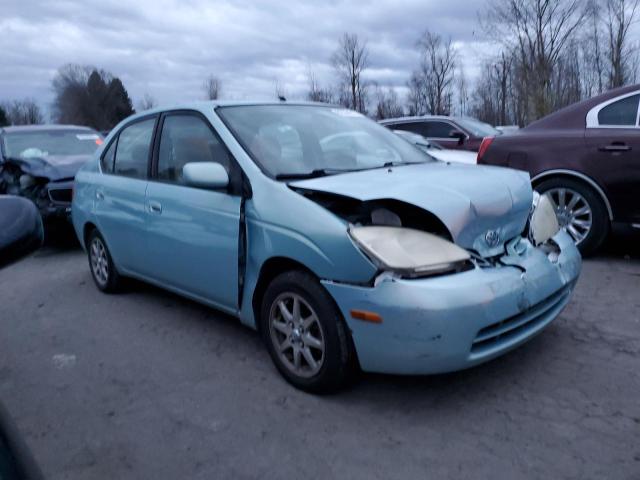 JT2BK18U120070084 - 2002 TOYOTA PRIUS BLUE photo 4