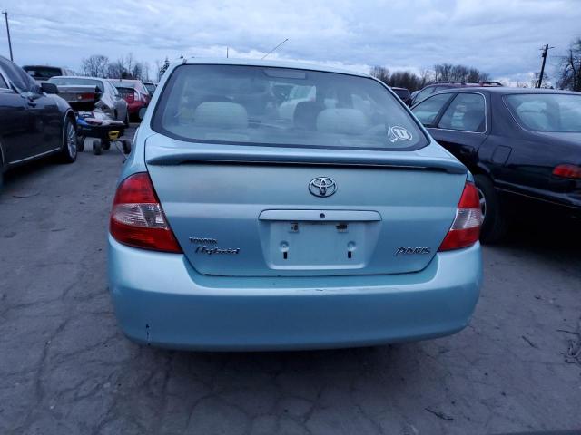 JT2BK18U120070084 - 2002 TOYOTA PRIUS BLUE photo 6